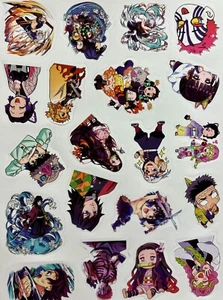Demon Slayer Small Anime Sticker Random Lot of 5- Blind Bag - Picture 1 of 3