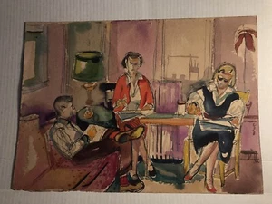 "Einzigartige Kunst - 9. Dezember 1951 - ""The After Dinner Stupor" - Bild 1 von 12