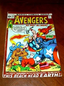 THE AVENGERS #93 (MARVEL 1971) VG (4.0) cond. NEAL ADAMS art GIANT issue - Picture 1 of 5
