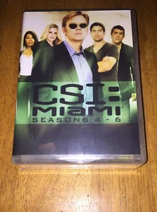 CSI: Miami: Seasons 4-6 DVD | 4 5 6 Four Five Six DVD - Picture 1 of 3