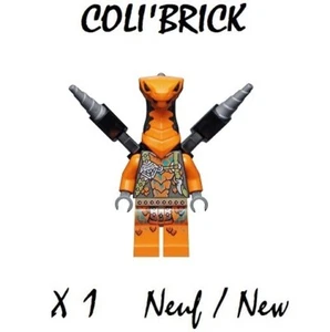 Lego njo740 Ninjago Figurine Minifig - Cobra Mechanic - Drills - NEW NEUF - Foto 1 di 1