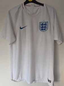 ENGLAND 2018 HOME NIKE FOOTBALL SOCCER SHIRT JERSEY LARGE ADULT - Picture 1 of 7