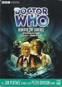 DOCTOR WHO Beneath The Surface 4-Disc DVD Set Jon Pertwee Peter Davison BBC [W1 - Imagen 1 de 2