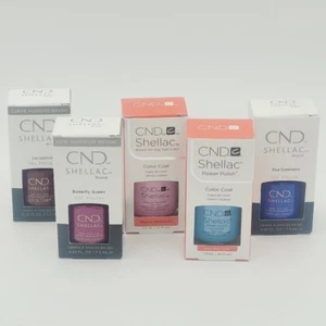 CND Shellac - Pick Your Colour - A-Z - Top, Base Coat, DURAFORCE, XPRESS5 - Picture 1 of 178