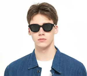 Gafas de sol polarizadas retro vintage de diseñador para mujer Tonos Moda Negro Marrón Hombre - Imagen 1 de 11