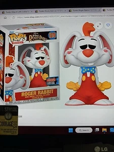 Funko Pop! Roger Rabbit 1270 (2022 Fall Convention). Comes in soft protector. - Picture 1 of 1