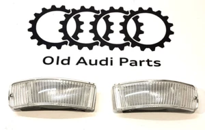 NEU OEM Original Blinker Weiß Set Vorne Links Rechts Audi Cabrio Coupe S2 Typ89 - Picture 1 of 10