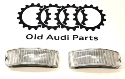 NEW OEM Genuine Indicator White Set Front Left Right Audi Convertible Coupe S2 Typ89 - Image 1 of 4
