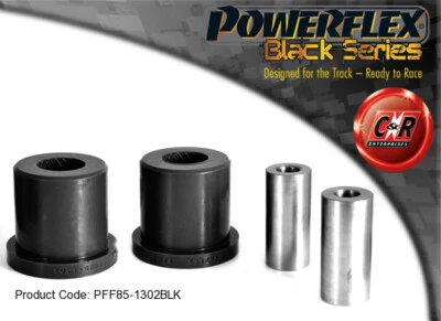 Powerflex Black Serie Anteriore Braccio Boccole Posteriori Per VW T5 + 4WD 03-15 - Immagine 1 di 4