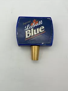 IMPORTED LABATT BLUE CANADIAN PILSNER SHORT BEER TAP HANDLE - Picture 1 of 6