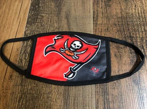 NFL TAMPA BAY BUCCANEERS Reusable, Washable Face Mask Covering w/ Pocket NEW  - Picture 1 of 4