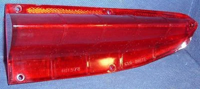 RF1155 1960 Oldsmobile Std. 88 Stop Brake Tail Light Lens RH NORS - Image 1 of 2