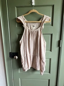 Cupio ärmelloses Top XL beige Baumwolle - Bild 1 von 8