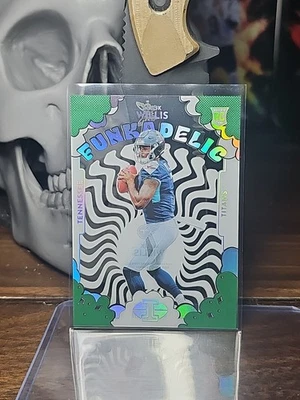 2022 Panini Illusions - Funkadelic Malik Willis #F-18 Emerald (RC) - Image 1 of 2