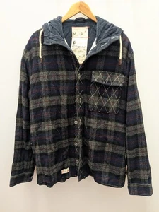 Marshall Artist Wollmischung Mantel Argyle kariert Herren XL (Fleck an Kapuze) - Bild 1 von 20