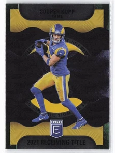 2022 Donruss Elite Cooper Kupp #TW5 Title Waves Green Los Angeles Rams - Picture 1 of 2