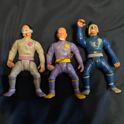 1986 Hasbro Ninja Warriors Lot Of  3 figures - Image 1 of 2