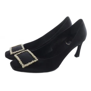 ROGER VIVIER Pumps Women's Size 36.5 Black - Picture 1 of 9