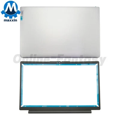Tampa traseira LCD + moldura frontal para Lenovo ideapad 3-15ITL6 3-15ADA6 3-15ALC6 - Imagem 1 de 4