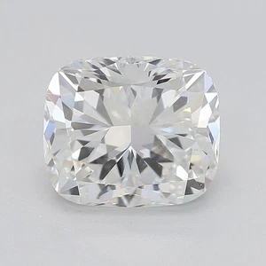 Cert. GIA 1.50 Carat Cushion Cut Natural Mined Diamond Loose G color VS1 clarity - Picture 1 of 2
