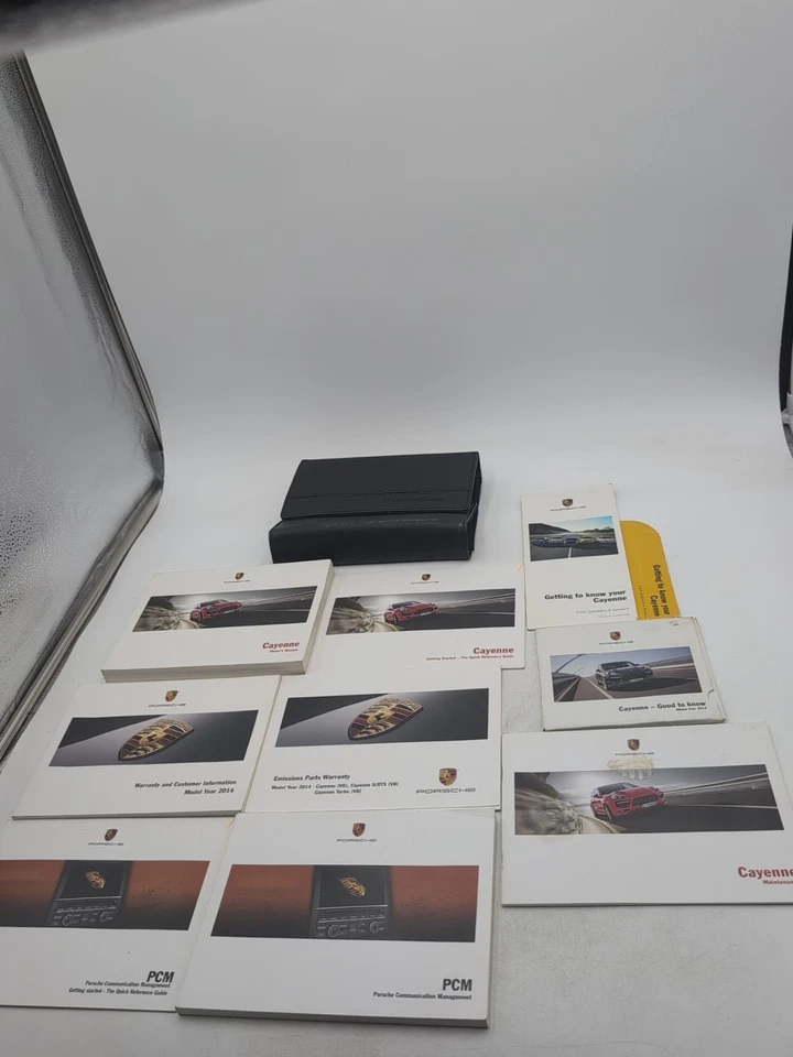 2014 Porsche Cayenne, Cayenne S, GTS Owners Manual With Case Free Shipping 14 - Image 1 of 4
