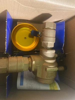 Febco 765EBV-FZ 1 R 1" Bronze Pressure Vacuum Breaker Backflow Preventer  - Image 1 of 2