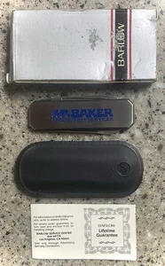 Baker Oil Service Tools Folding Pocket Knife File, Scissors & Knife Barlow NOS - Picture 1 of 2