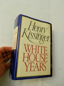 1979, White House Years by Henry Kissinger, HBw/dj, 4th Print, KISSINGER SIGNED - Picture 1 of 5