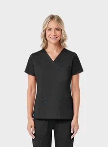 New with Tags Maevn Women's Blossom Scrub Top 1202 - Picture 1 of 41