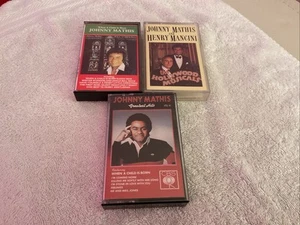 Johnny Mathis - Music Album Cassette Tape Bundle X 3 VGC Free P&P - Picture 1 of 10
