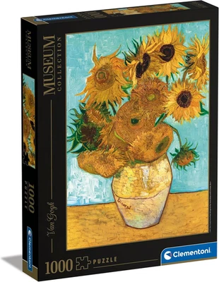 - 31438 - Museum Collection Puzzle - Van Gogh, Girasoli - 1000 Pezzi - Immagine 1 di 4