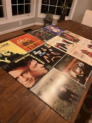 Lot of 12 Vintage Country Dixie Albums Including Johnny Cash See Pictures - Image 1 of 4