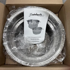 Open Box Saladmaster Large Fry Culinary Basket Mesh Steamer (4.23 Qt./4L) NWT - Picture 1 of 7