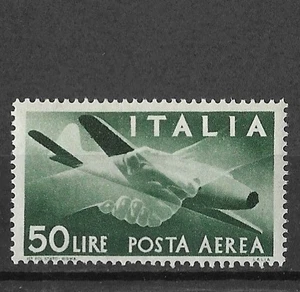 FRANCOBOLLI ITALIA REPUBBLICA:1945/46-P.A. DEMOCRATICA - VALORE DA LIRE 50 MNH - Foto 1 di 2