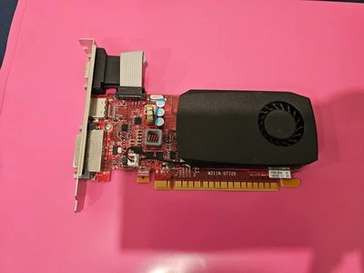 DELL Nvidia GeForce GT720 09YJWT Graphics Card (1 GB GDDR3) - TESTED - Image 1 of 4