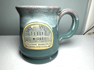 Deneen Keramik Kaffeebecher 2016 Alexander Homestead mit Fuß mattiert handgeworfen - Bild 1 von 8