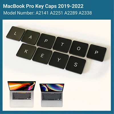 MacBook Pro Replacement Key & Clip for M1 A2338 A2141 A2289 A2251 2019 2020 2021 - Image 1 of 4