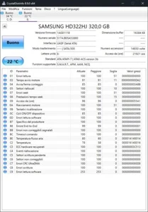 Hard Disk Samsung HD322HJ, 320GB 3.5" SATA 7200rpm, 16MB cache, testato - Foto 1 di 2