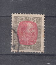 Briefmarken Island 1902 König Christian Mi.Nr. 36