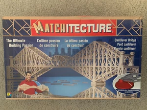 MATCHITECTURE --Cantilever Bridge w/Microbeam Cutter Matchstick Building - Picture 1 of 2