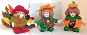 Marie Osmond "Small Dolls For All Seasons" 3.5" Doll Set in Box with COA, #869 - Picture 1 of 3