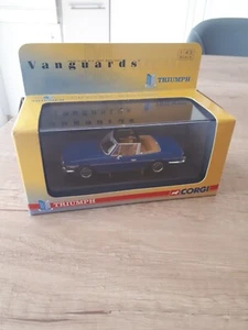 CORGI/VANGUARDS - TRIUMPH STAG - BLEU TAHITI - ÉCHELLE 1/43 VA10102 - Imagen 1 de 6