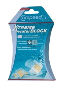 12x Compeed X-Treme Water Block Plasters  - Picture 1 of 3