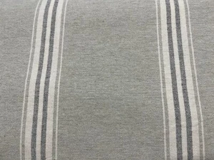 Susie Watson*SALE*Gustavian Stripe Grey Large Raff Rollo, Bommel, Maßanfertigung - Bild 1 von 9