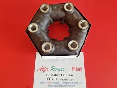 Карданный вал Alfa Romeo Spider GTV Berlina & Fiat 124 Spider гибкий диск #FD797 - Изображение 1 из 2