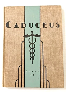 RARE Vintage 1945 Howard University College of Medicine Yearbook - The Caduceus - Bild 1 von 10