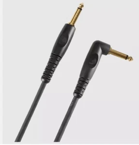 D'Addario Custom Series Instrument Cable, Right Angle, 20 feet Guitar, Bass - Picture 1 of 14