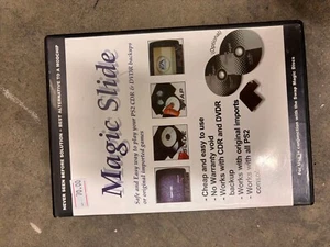 Magic Slide DVD CD Backup versione USA Slide Tool Sony Playstation 2 PS2 PS1 NTSC - Foto 1 di 1