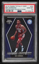2016 Totally Certified Franchise Foundations Ben Simmons PSA 10 GEM MT Rookie RC
