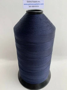 TEX-70 Bonded Nylon #69 Upholstery Thread , 16 oz- Navy #1 . for 2 spools - Picture 1 of 11